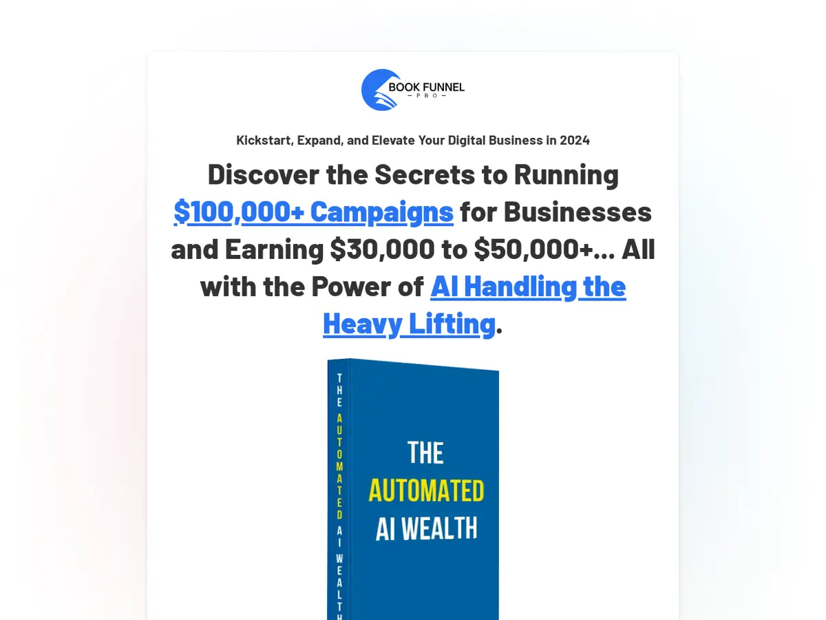 Book Funnel Pro