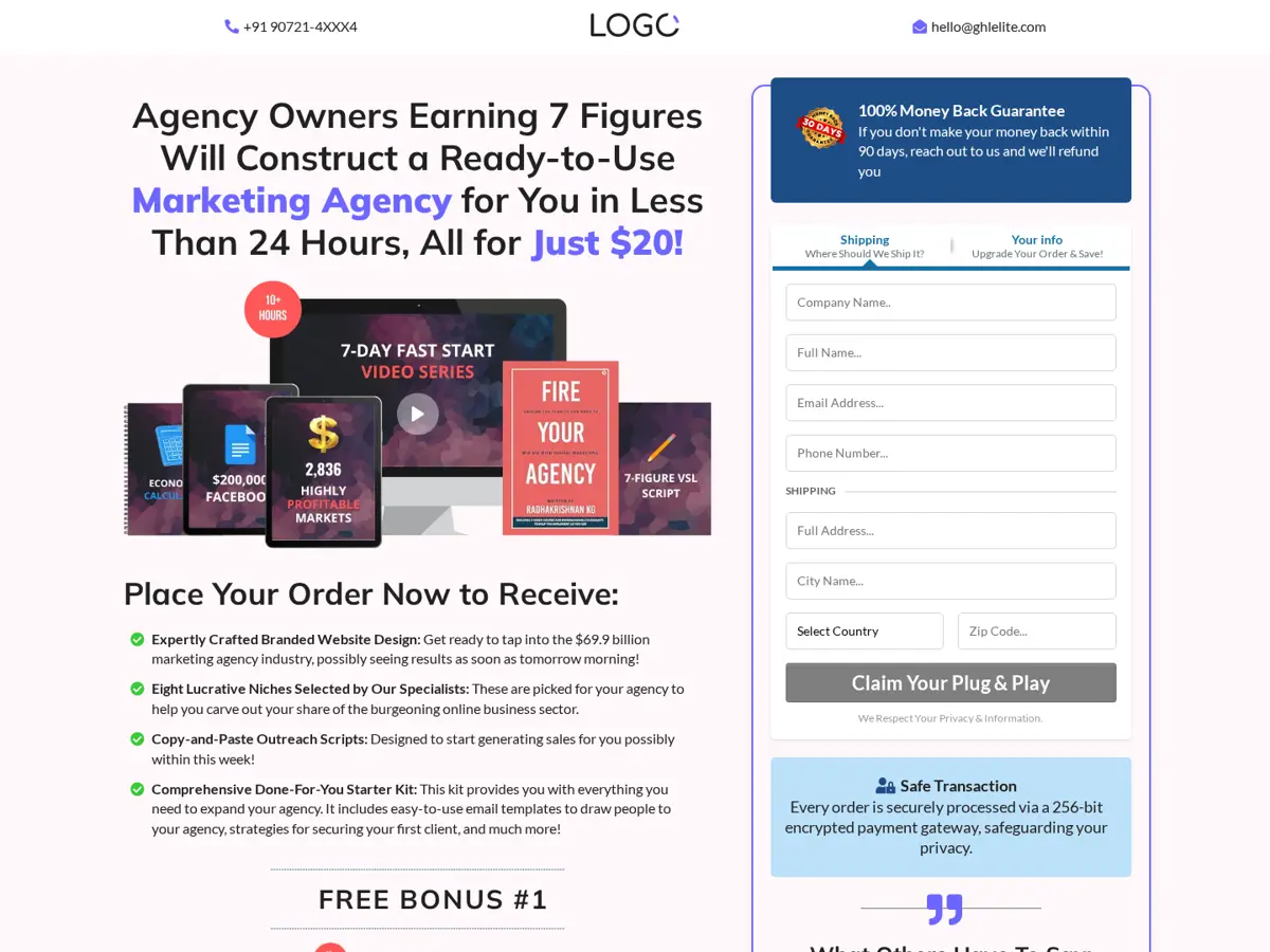 Bundle Offer Funnel