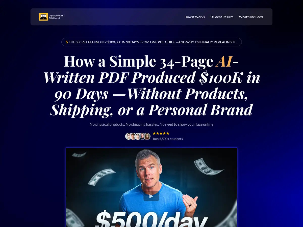Digital Product SLO Funnel