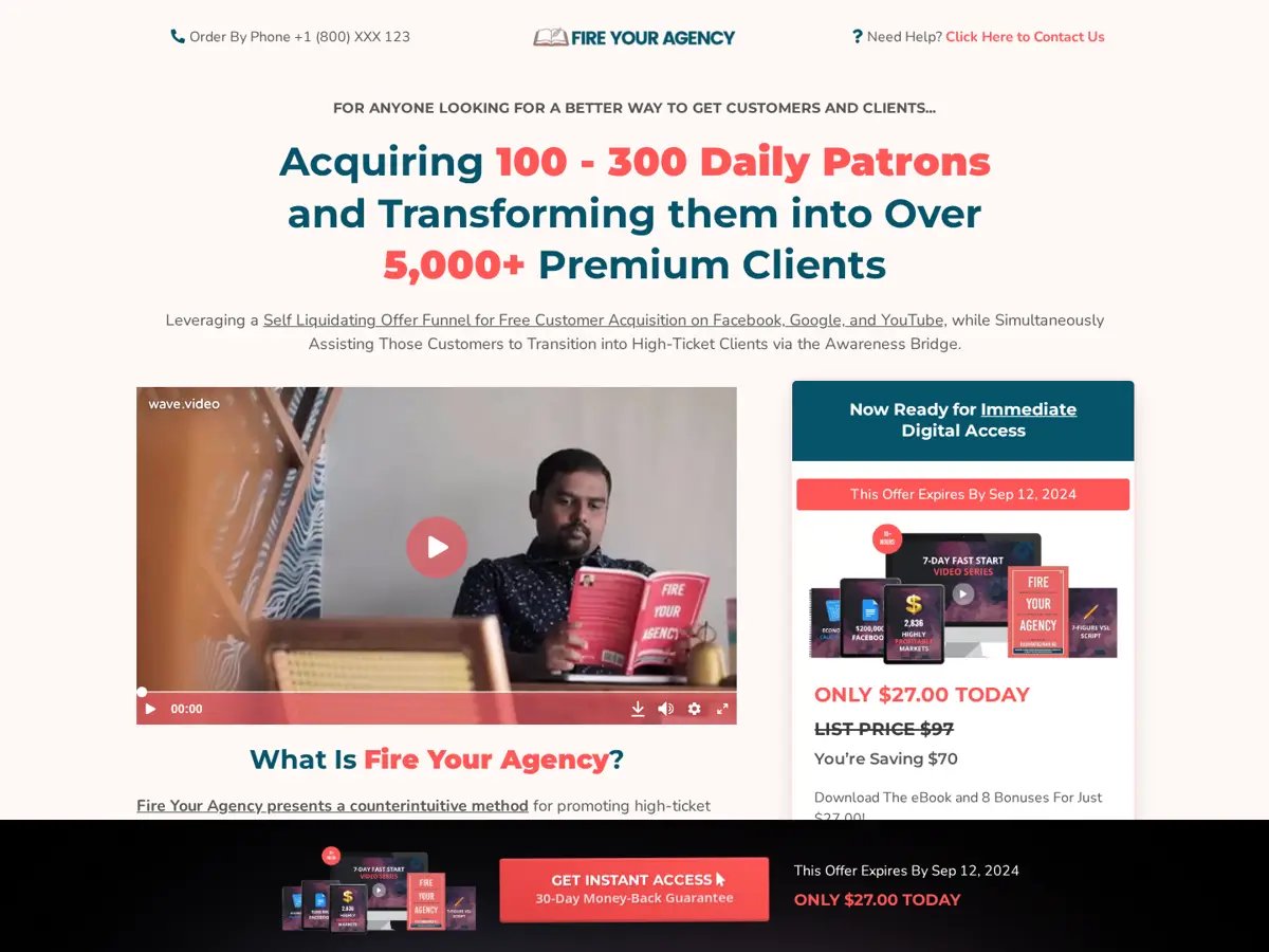 Self Liquidating Offer Funnel