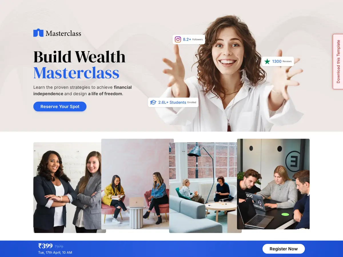 SLO Low Ticket Masterclass Funnel