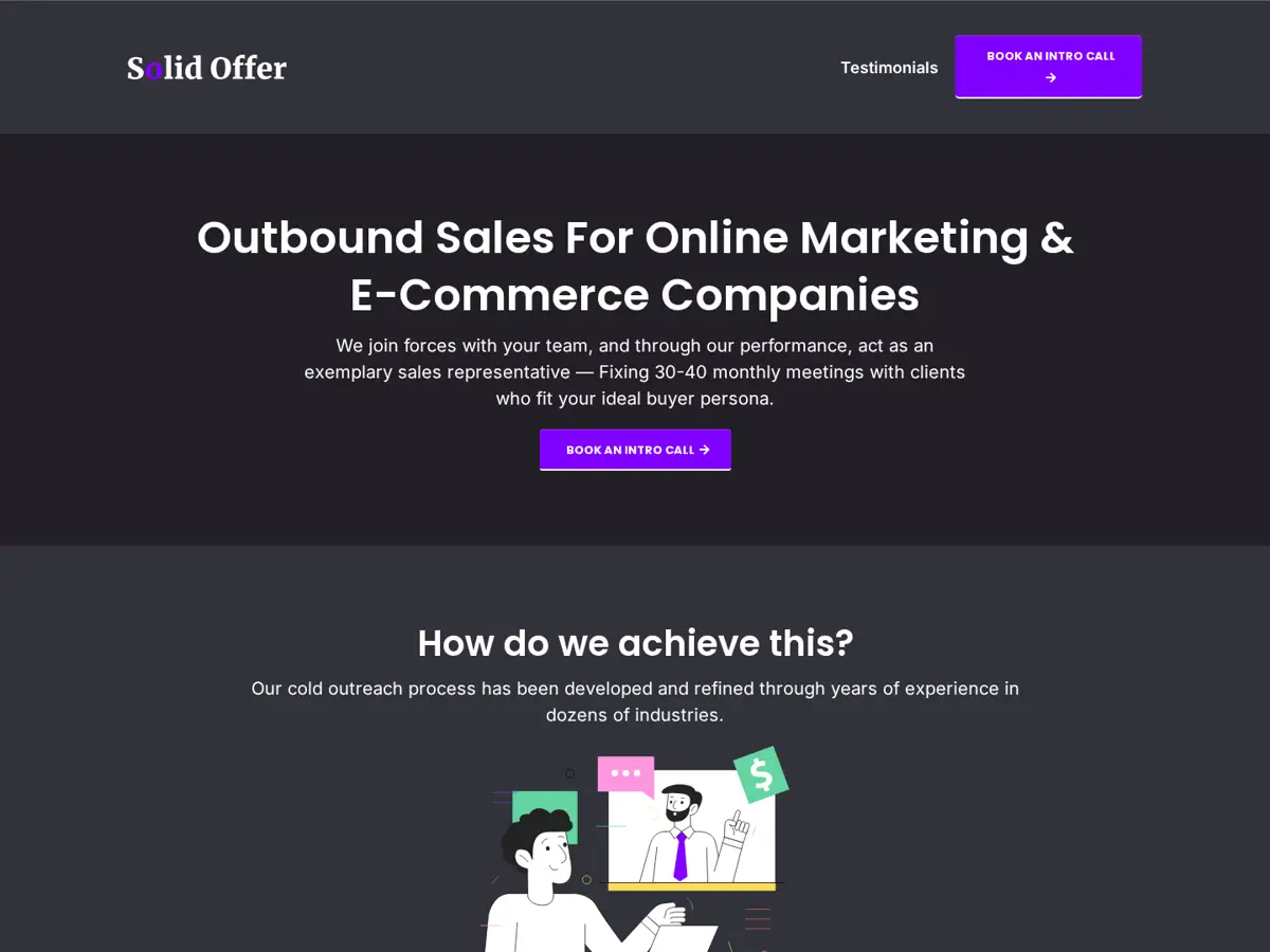 Solid Offer Funnel Dark
