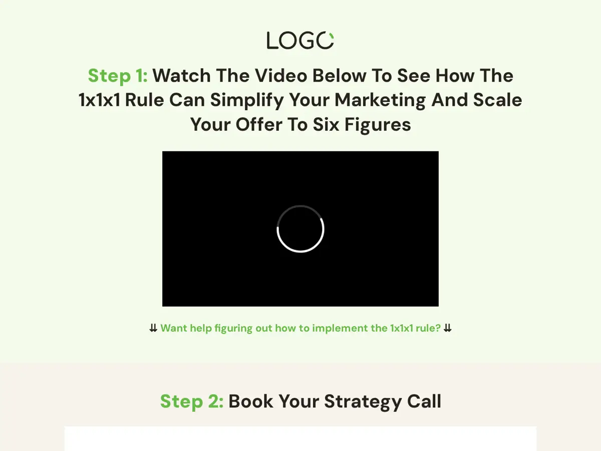 Video Nurture Funnel