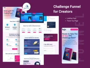 Challenge Funnel for Authors and Course Creators