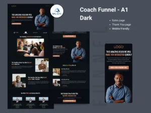 Coach Funnel – A1 Dark