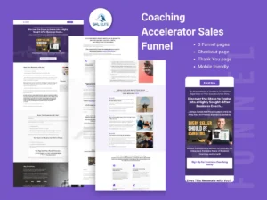 Coaching Accelerator Sales Funnel