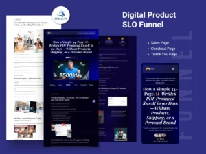 Digital Product SLO Funnel