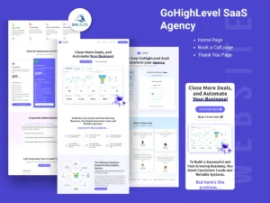 GoHighLevel SaaS Agency Website