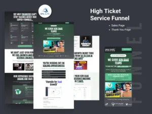 High Ticket Service Funnel