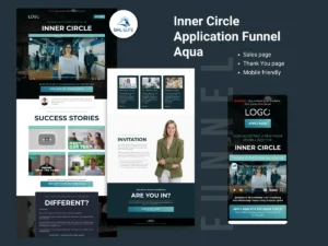 Inner Circle Application Funnel Aqua