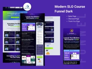 Modern SLO Course Funnel Dark