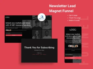 Newsletter Lead Magnet Funnel