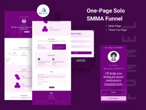One-Page Solo SMMA Funnel
