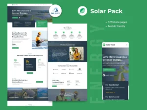 Solar Pack Website