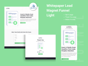 Whitepaper Lead Magnet Funnel Light