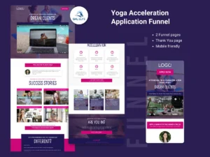 Yoga Acceleration Application Funnel