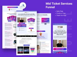 Mid Ticket Services Funnel